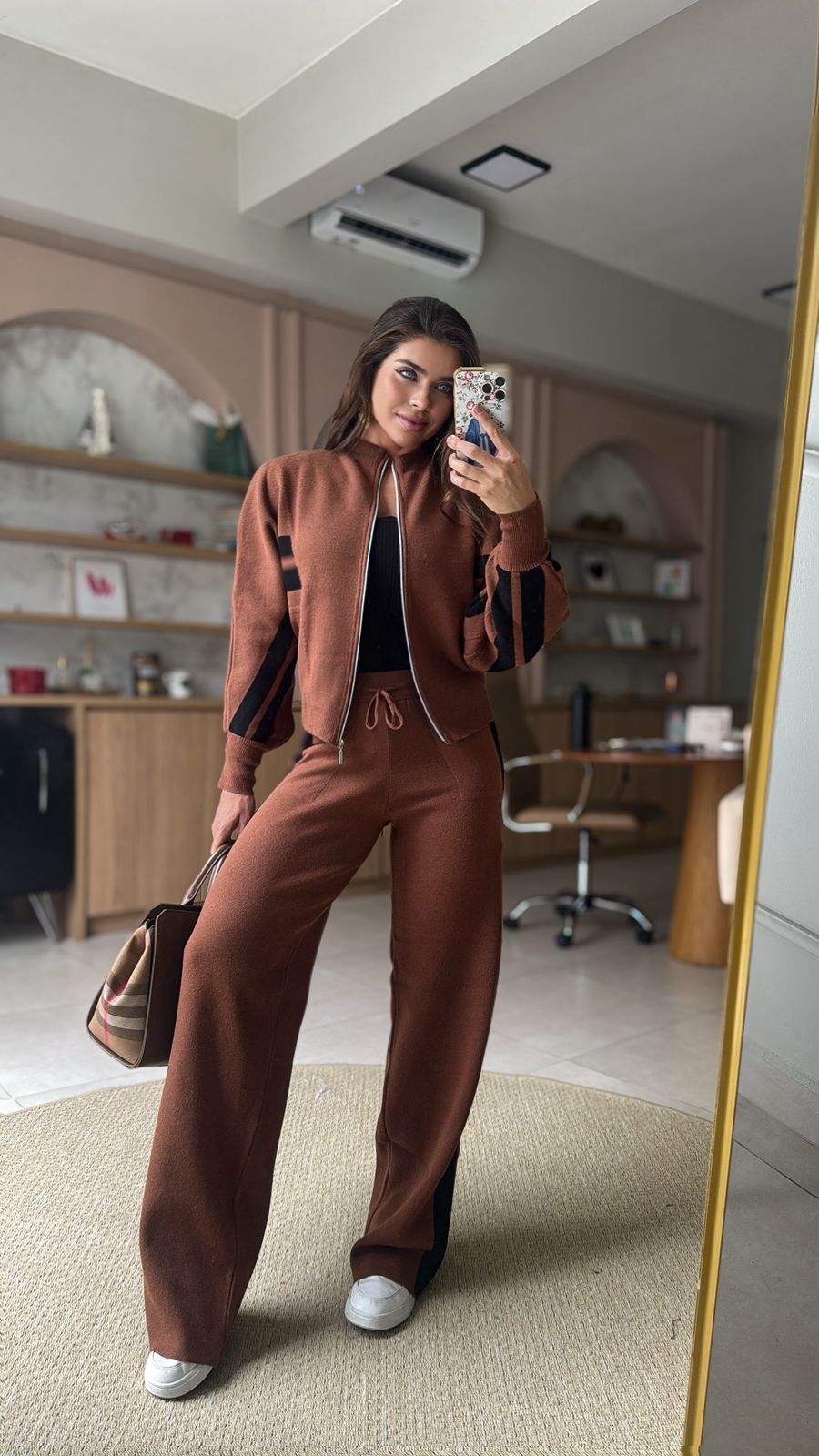 Linha Cabine — conjunto knit